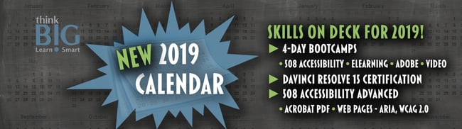 2019 Calendar Banner