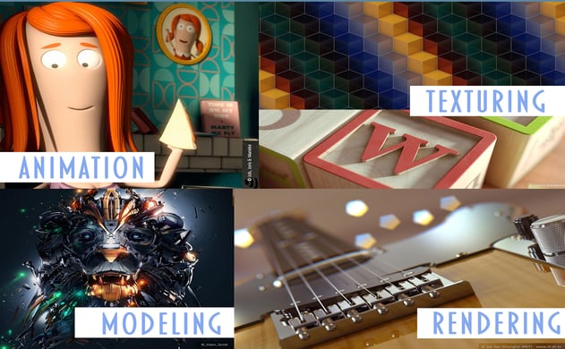 Examples of Cinema 4D in use! Examples of Cinema 4D in use!